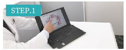 首ヒゲ脱毛Step1